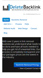 Mobile Screenshot of deletebacklink.com